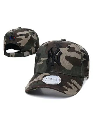 New Era 9Fort New York Yankees Baseball Hat Duck billed Hat Pointed Hat Sun Hat Pure Cotton Men's and Women's Hat Baseball Outdoor 