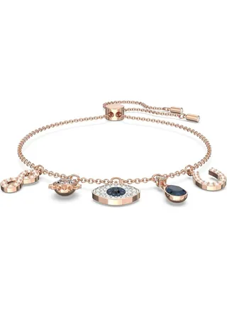 SWAROVSKI Symbolic Evil Eye Crystal Jewelry Collection, Featuring Necklaces, Earrings, and Bracelets 