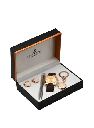 5-Piece Analog Watch Set ZAIN-20-03 