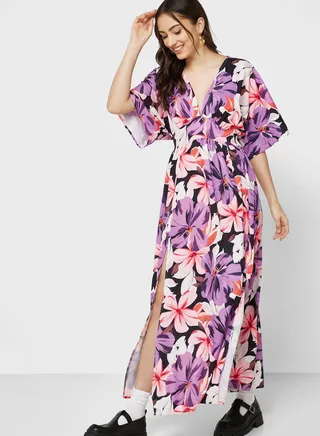 Urban Minx Floral Printed Dress 