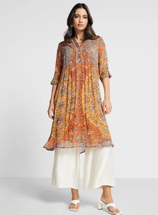 Floral Printed Kurti 