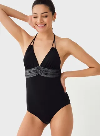 Halter Neck Swimsuit 
