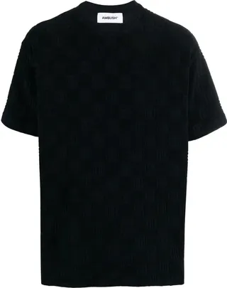 monogram chenille T-shirt