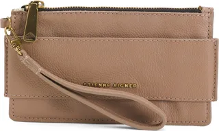 Madison Leather Small Boxed Clutch