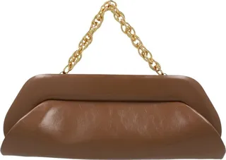 Themoirè Chain-Link Strapped Tote Bag