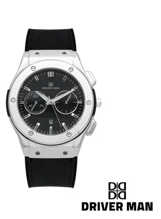 Driver man leather watch 