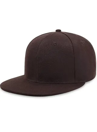 Snapback Flat Bim Hip-hop Hat Baseball Cap - Adjustable Unisex Dad Hat for Running, Workouts, and Outdoor Activities in All Seasons 