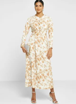 Floral Print Dress 