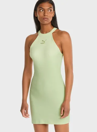 Classics Ribbed Sleeveless Dress 