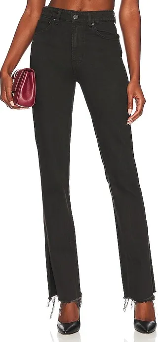 Harlow High Rise Slim Boot with Slit