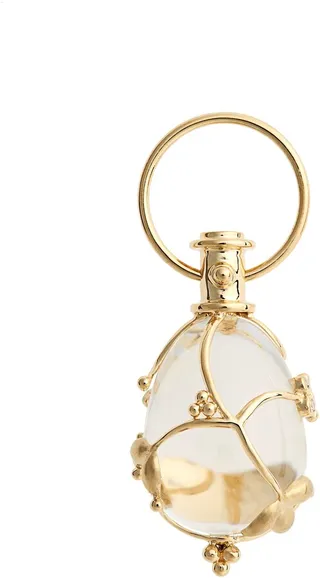 Vine Diamond & Rock Crystal Amulet