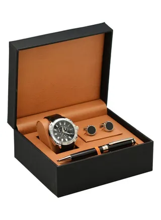 men 4-Piece Analog Watch Set X303-19-20 