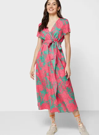 Urban Minx Floral Printed Dress 