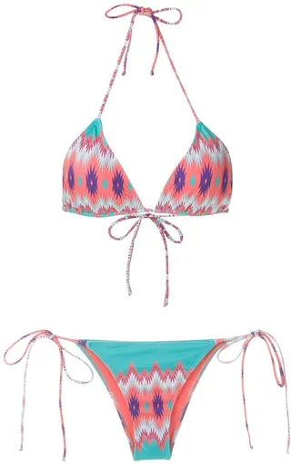 Tati e Julia printed bikini set