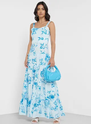 Floral Printed Dress