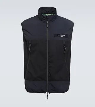 Wool-blend vest