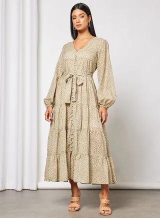 Button Down Dress 