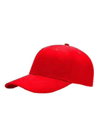 Hip-Hop Snapback Cap Red 