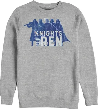 Men's Star Wars: The Rise of Skywalker Ren Army Sweatshirt - Athletic Heather - X Large