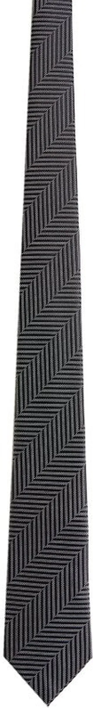 Giorgio Armani Graphic-Printed Pointed Tip Tie
