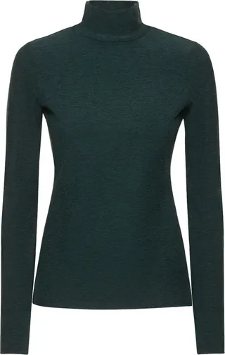 Captivated spacedye turtleneck top