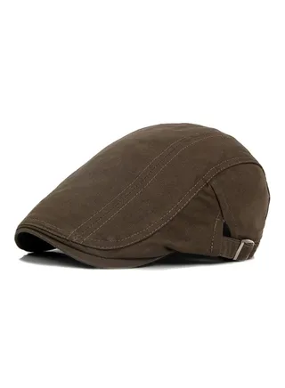 Retro Golf Cap Dark Khaki 