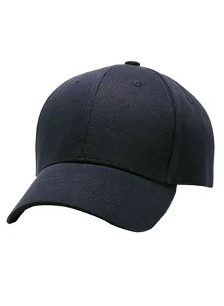 Adjustable Strip Sport Cap Black 