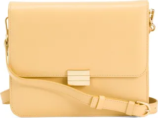 Made In Italy Leather Le Signature Crossbody