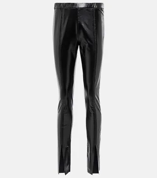 DRKSHDW faux leather pants