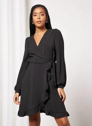 Mini Wrap Dress 