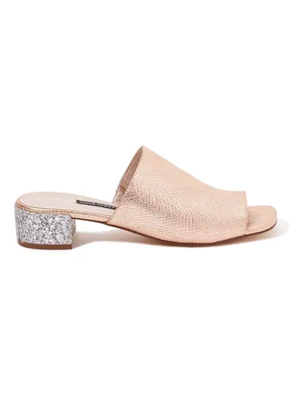 Raydon Low Heel Mule Pink 