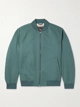 Cashmere Bomber Jacket
