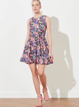 Floral Print Dress