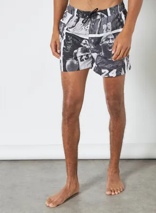 Photo Print Swim Shorts Multicolour 