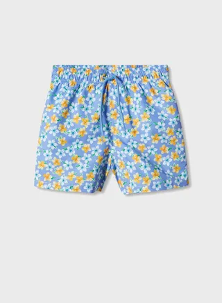 Kids Floral Bikini Shorts 