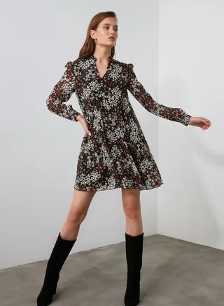 Floral Print Dress