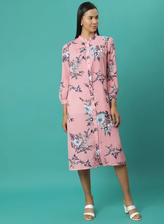 All Over Print Dress Multicolour 