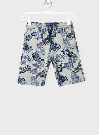 Kids Printed Bermuda Shorts 