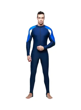 UV Protected One Piece Diving Suit Multicolour 
