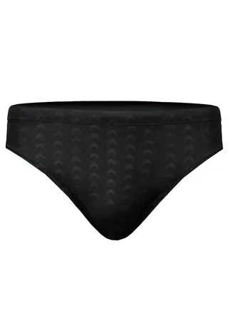 Printed Low Waist Swim Trunk Black 