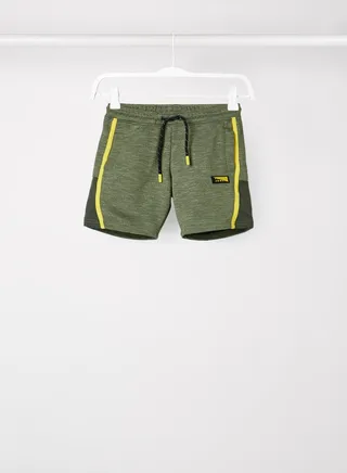 Teen Kobe Sweat Shorts Oil Green 