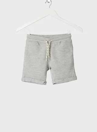 Kids Solid Pattern Casual Shorts 