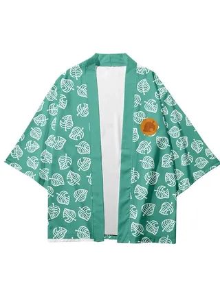 Gathered The Animal Crossing, 3D Animation,Game, Kimono, Cape AndDeather Weaving 
