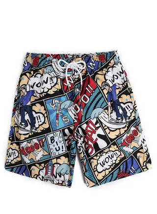 Sport Loose Breathable Swimming Monogrammed Shorts 