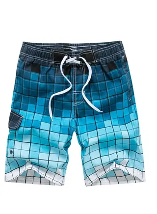 Sports Loose Breathable Swimming Short Blue 