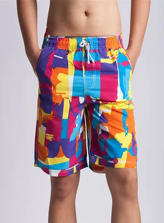 Sport Loose Breathable Swimming Shorts 