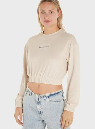 Logo Crew Neck Sweatshirt 