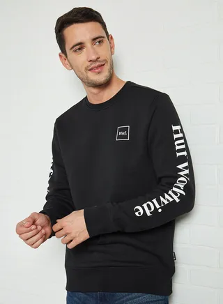 Essentials Domestic Sweatshirt Black 