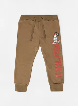 Baby Mickey Mouse Sweatpants Stone Gray 