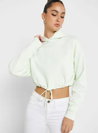 Logo Knitted Hoodie 